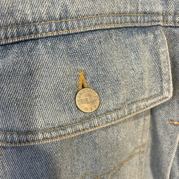 Vintage Denim Distressed Romper - Picture 7 of 13